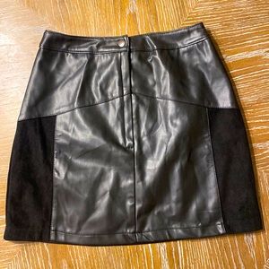 SEEK The Label Faux Leather Mini